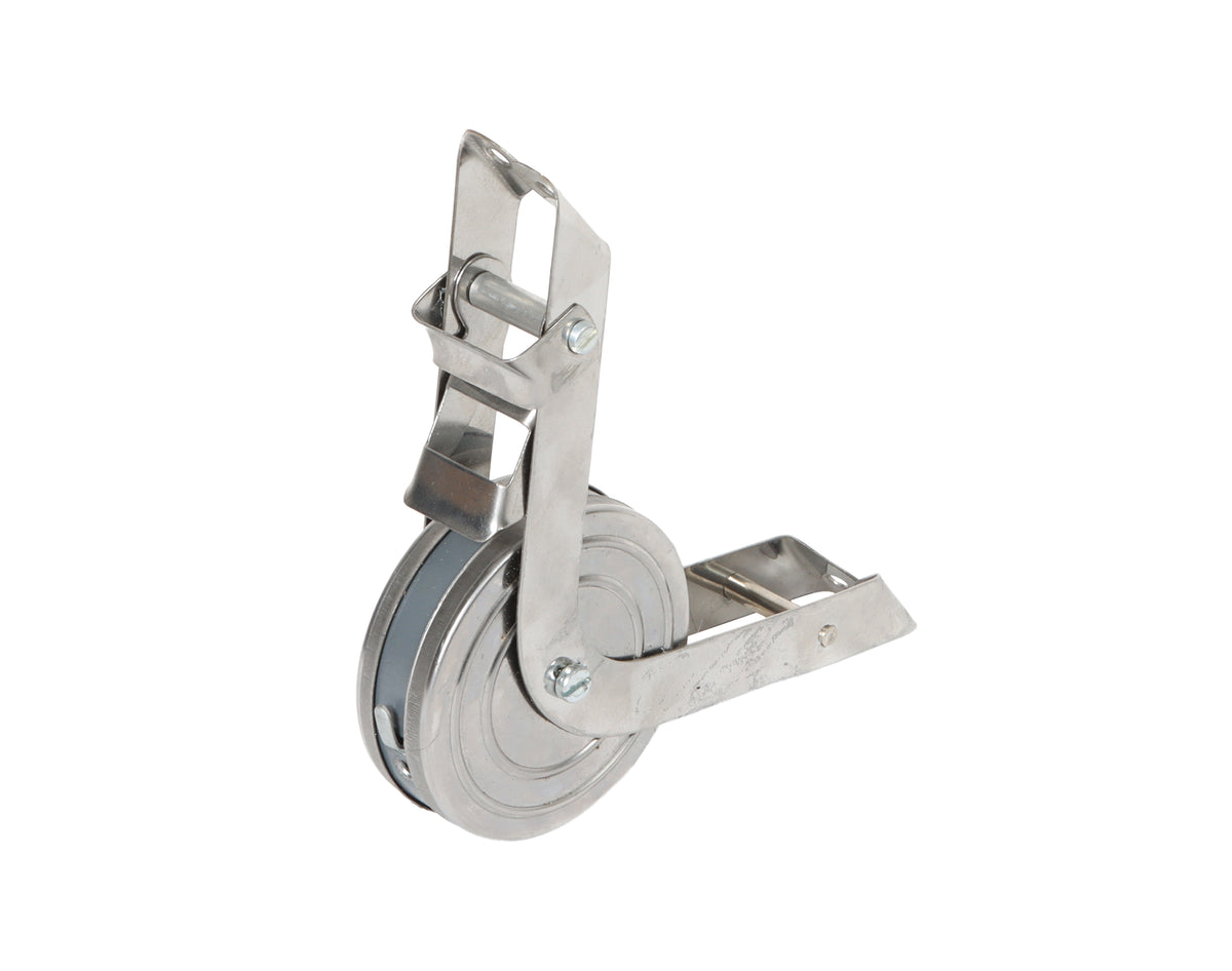 Enrolador Exterior Curvo em Inox para Estores de Fita 20 mm