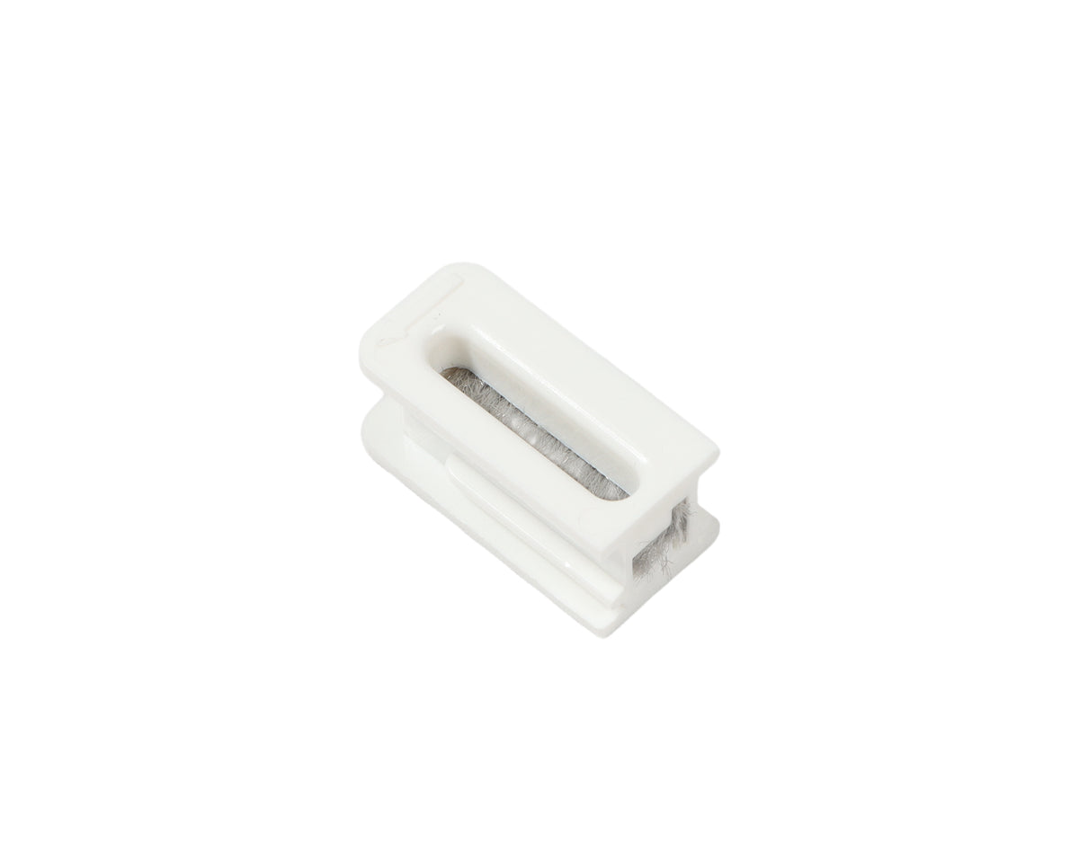 Passador em PVC para tampa inferior - Fita 18mm