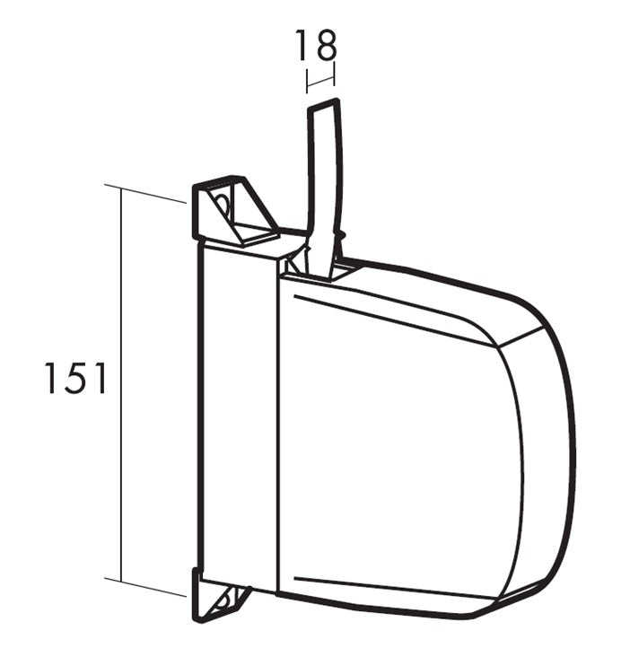 Enrolador de Fita C18 (Exterior)