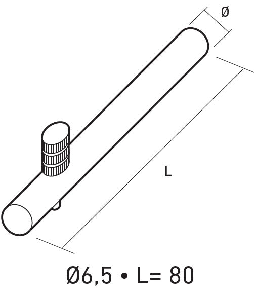 Fechadura de segurança 6,5x80