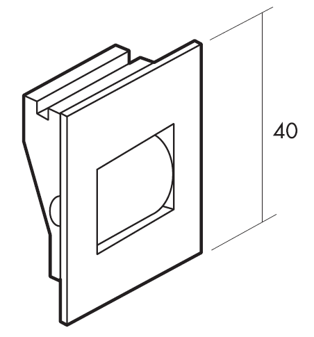 Passador para caixa de ALU - Fita 18mm