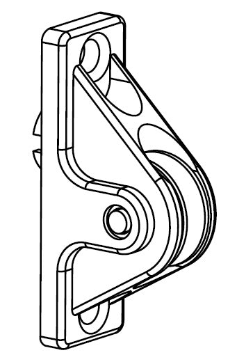 Passador PVC de Fio