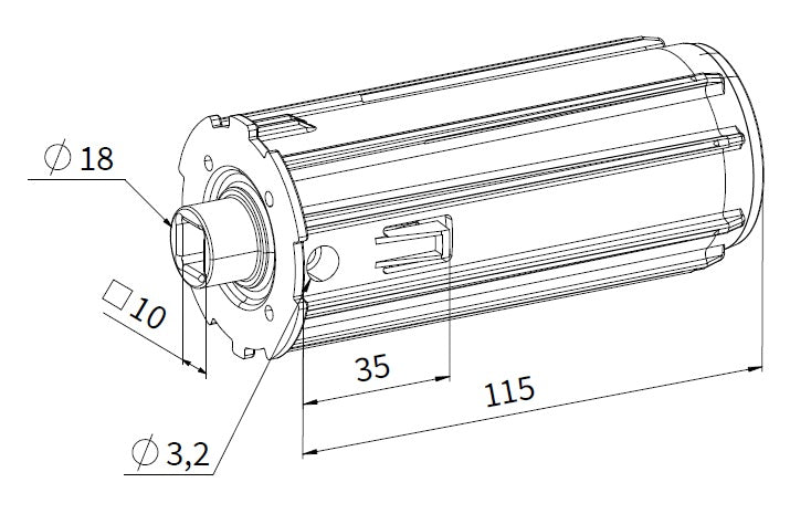 Cápsula Retrátil ZF54